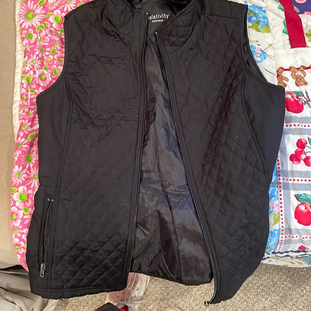 Relativity black vest
